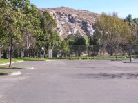 View of Don Day Neighborhood Center parking lot